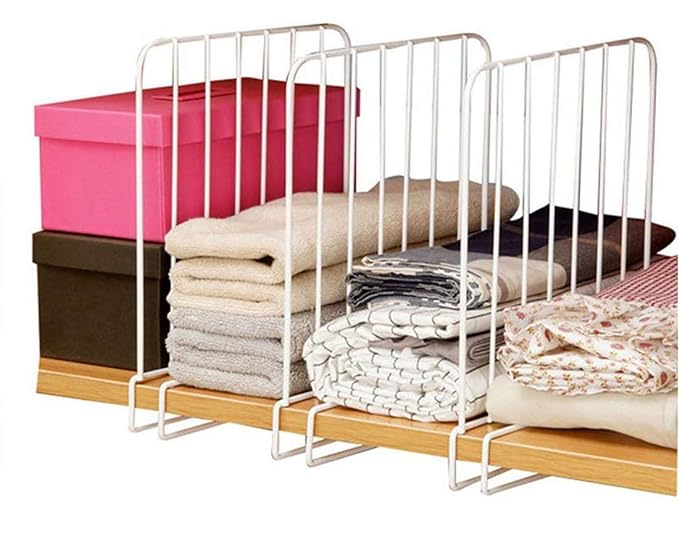 Shelf divider metal