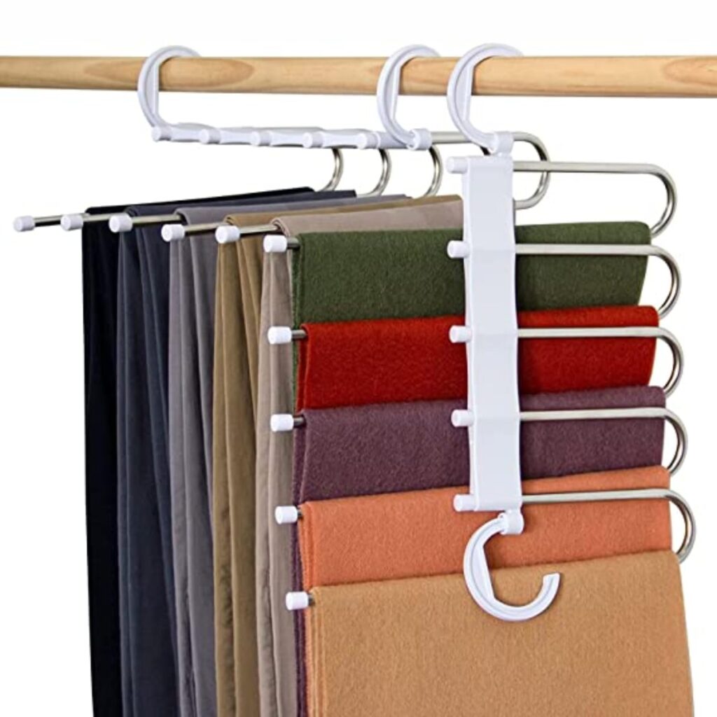 collapsible hangers for pants