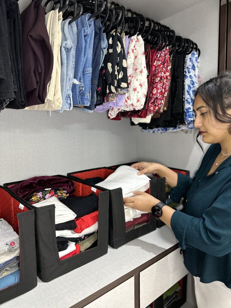 Mess Minder Saurabha Organizing Clothes